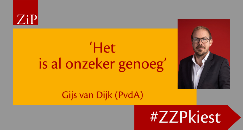 Gijs Van Dijk Pvda Wil Terug Naar De Basis Op De Arbeidsmarkt Het Is Al Onzeker Genoeg Zipconomy