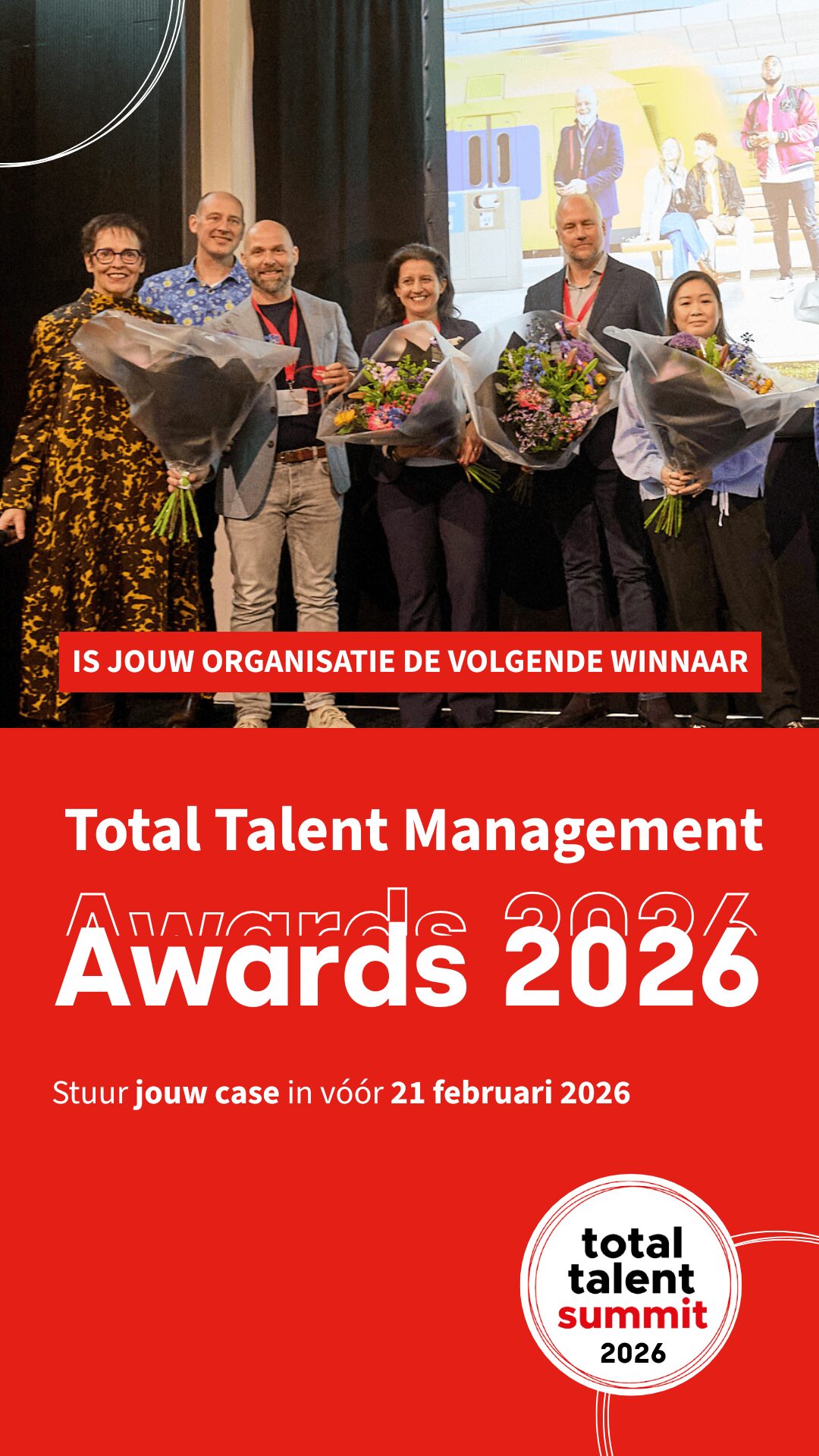 Banner van TTM awards 2026